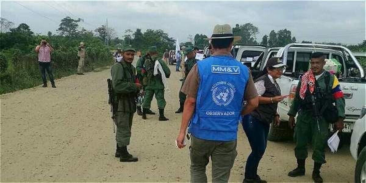 Cerca de 200 hombres de la guerrilla se encuentran 'varados' en Matecoco, un sector de la vía La Gabarra-Tibú, en Norte de Santander.