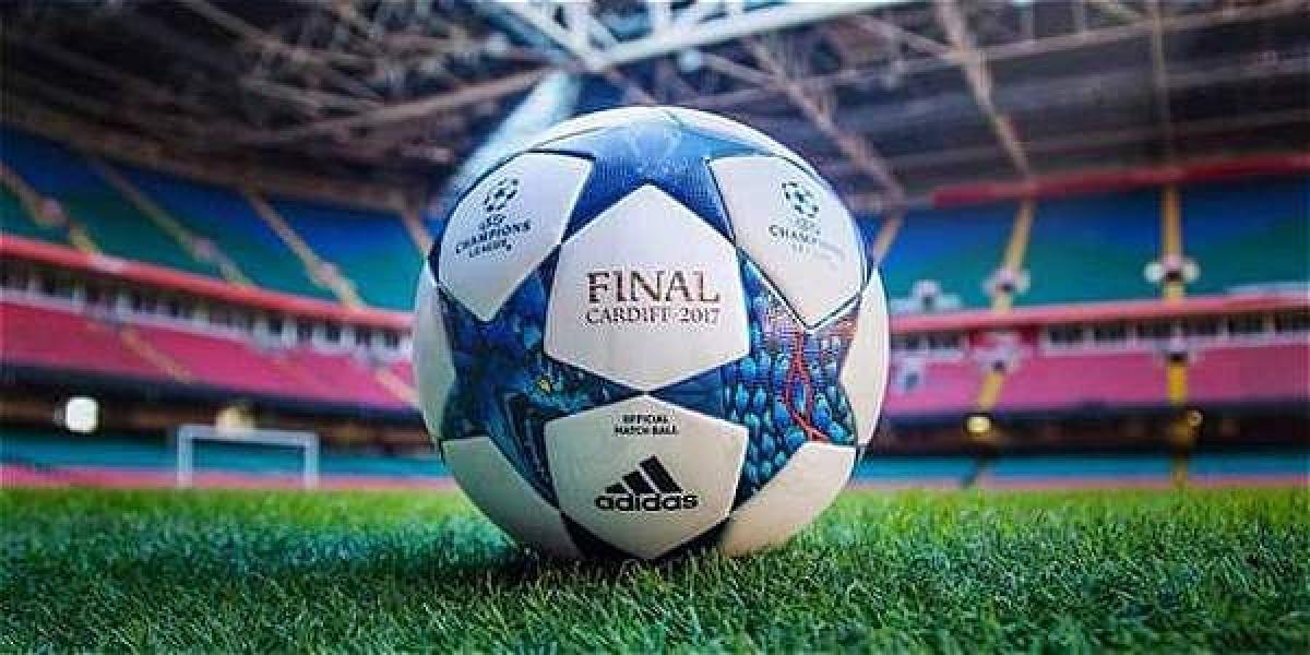 Este es el nuevo balón de adidas para los partidos de la Champions League.