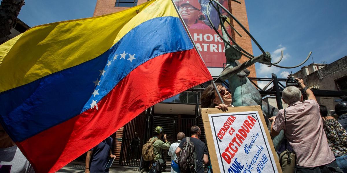 En Venezuela hubo protestas por la medida del Gobierno.