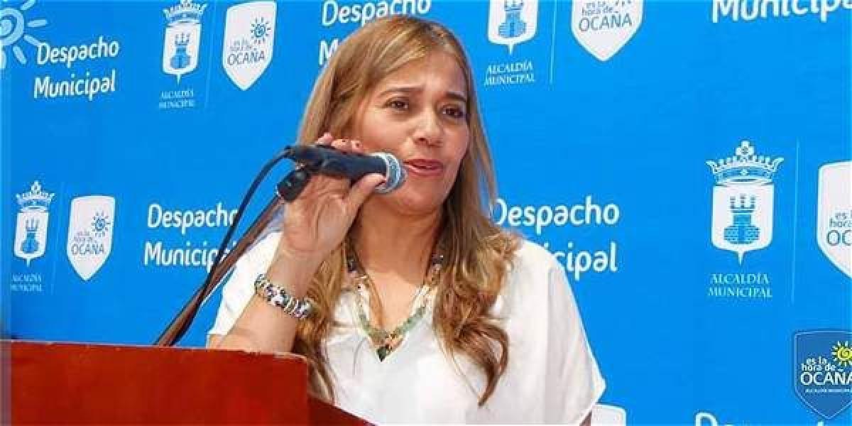 Miriam Prado Carrascal, actual alcaldesa de Ocaña (Norte de Santander) fue capturada este viernes por presuntas irregularidades en la contratación de su administración.