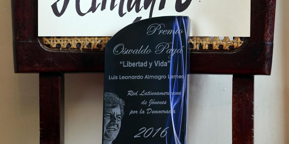 Rosa María Payá, hija del fallecido disidente cubano Oswaldo Payá, aseguró que los púestos de los invitados quedarían intactos hasta que reciban el reconocimiento.