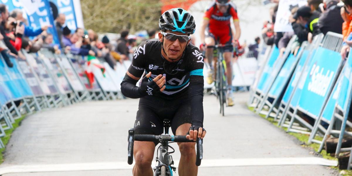 Henao, en tres ocasiones, ha sido podio de la Vuelta al País Vasco, competencia en la que ha ganado una etapa: la tercera en la edición del 2013.