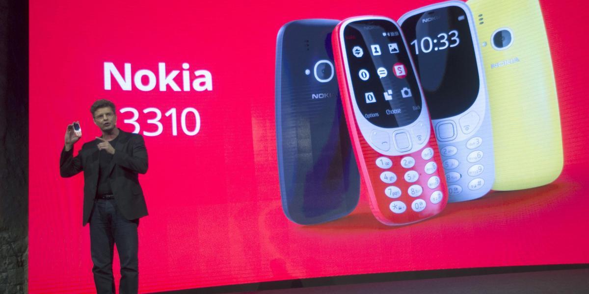 El Nokia 3310 es uno de los lanzamientos más comentados del Mobile World COngress de Barcelona.