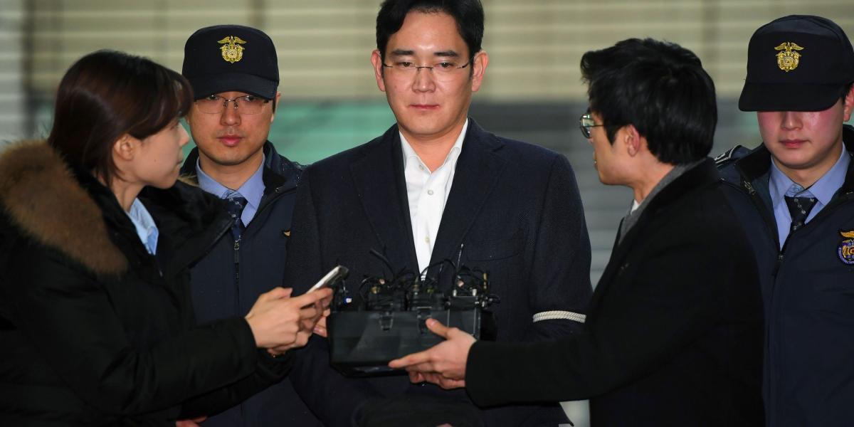 El heredero de Samsung, Lee Jae-Yong, tomó las riendas de la compañía después del ataque al corazón que sufrió su padre.