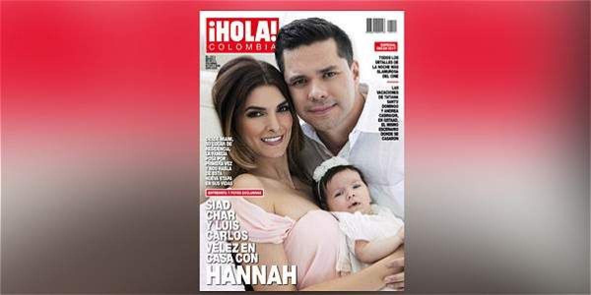 El pasado 3 de diciembre significó para la unión Vélez Char la consolidación de la familia con el nacimiento de Hannah, la primera hija de la pareja.