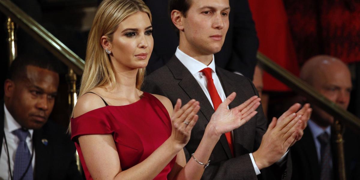 Kushner, un judío ortodoxo, está casado con la hija mayor de Trump, Ivanka.
