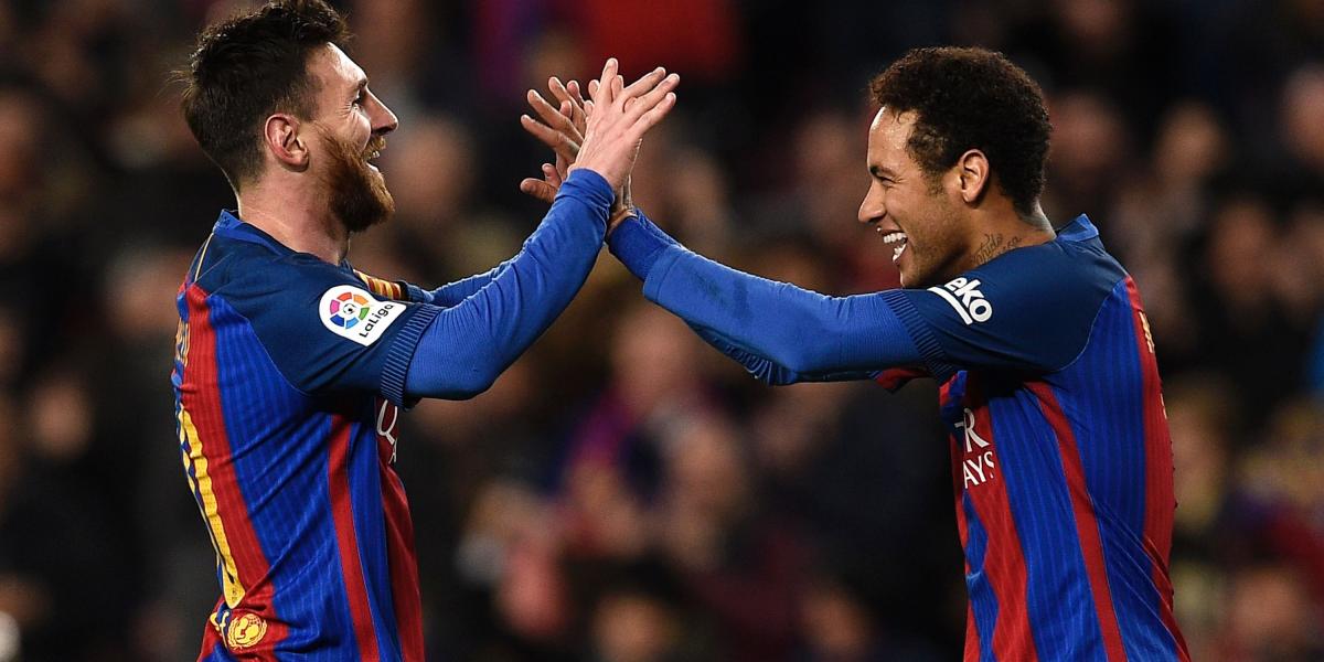 Messi y Neymar fueron las grandes estrellas del Barcelona en el encuentro.