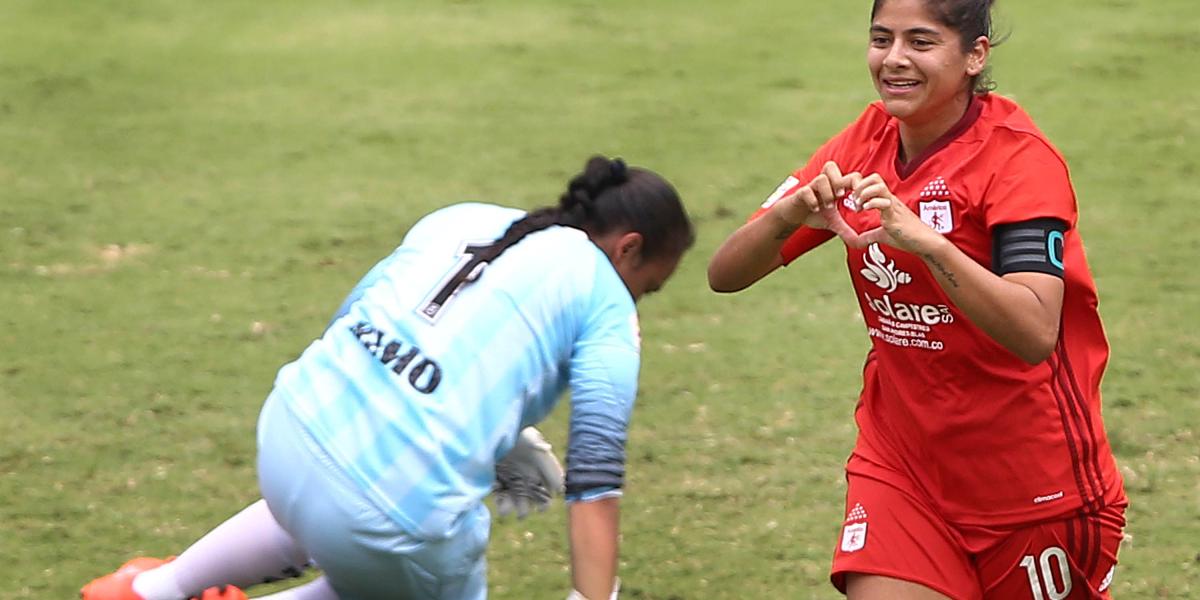 América goleó 5-0 a Quindío en la Liga Águila Femenina.
