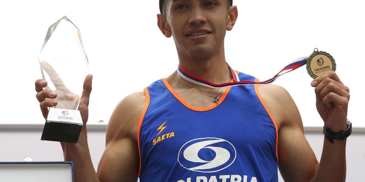 Frank Carreño, atleta colombiano.