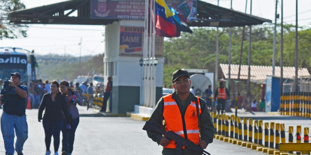 El hecho se registró en la población fronteriza de Paraguachón, jurisdicción de Maicao.