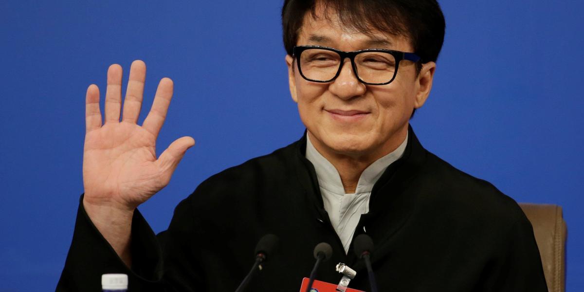 Jackie Chan, actor hongkonés.