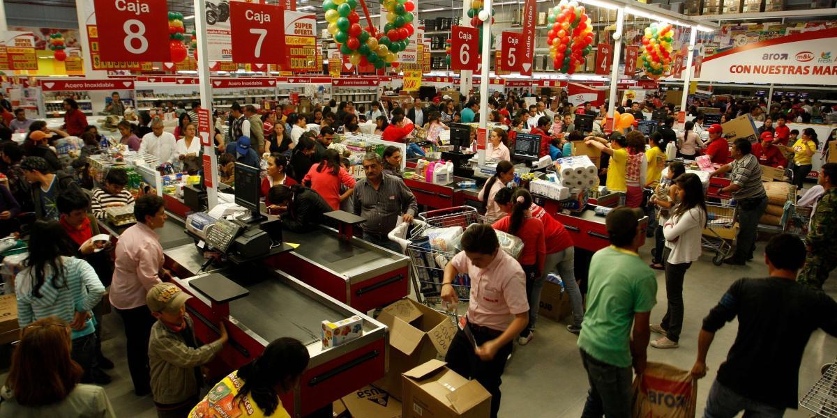 Las ventas minoristas dinamizaron la economía en el Suroccidente