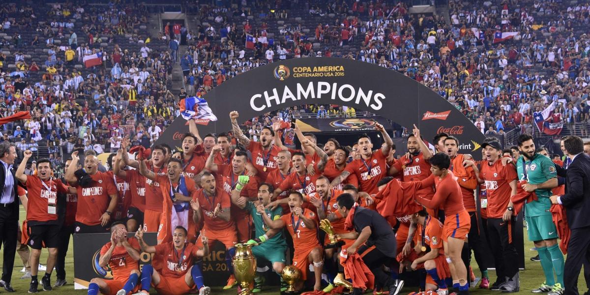 Chile ganó la Copa América Centenario, que se jugó el año pasado en Estados Unidos. El torneo volvería a ese país en 2020.
