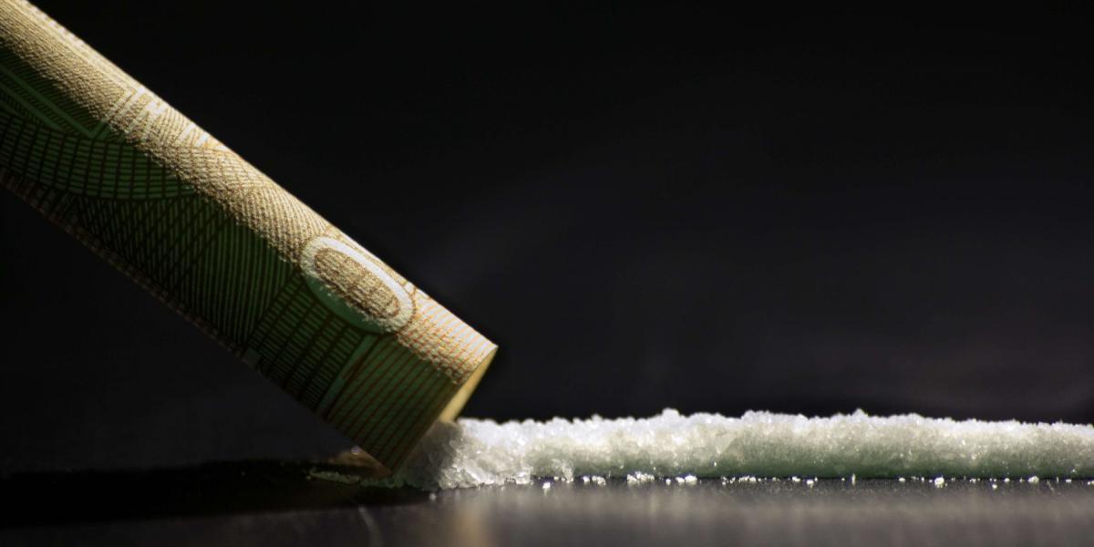 Según estudio de la OMS, 16 por ciento de los estadounidenses confesó haber usado cocaína alguna vez en la vida.