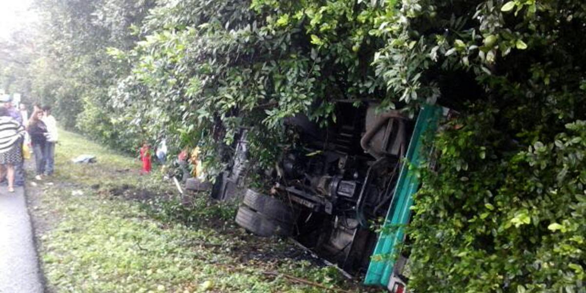 El accidente vial se registró en la doble calzada Tuluá-La Paila