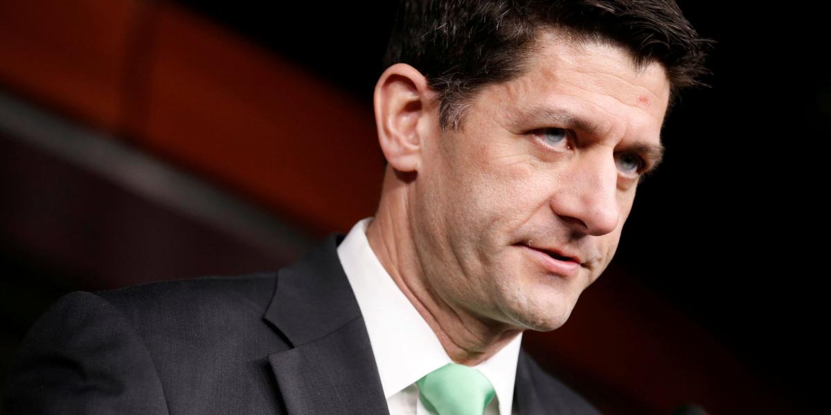El presidente de la Cámara de Representantes, Paul Ryan, dijo que los líderes republicanos aún planean llevar el proyecto a votación el jueves.