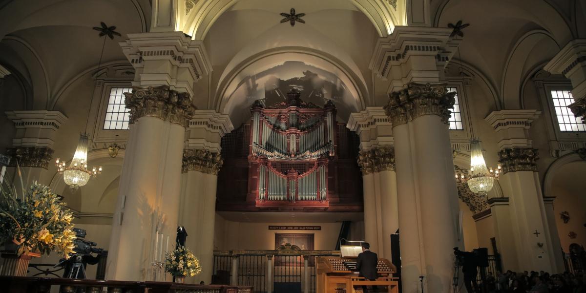 El órgano de la Catedral Primada en Bogotá. Ministerio de Cultura de Colombia.