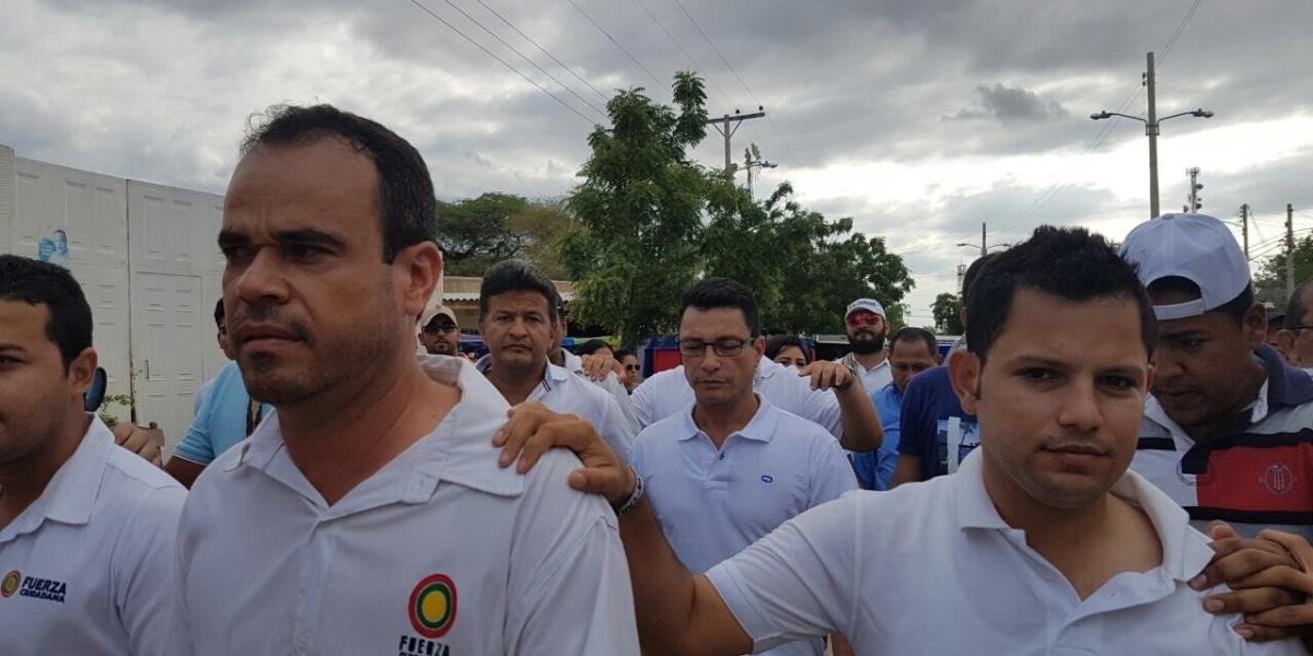 Caicedo tiene inconvenientes para ingresar a Uribia, debido a las críticas que hizo contra aspirantes a la Gobernación de La Guajira.