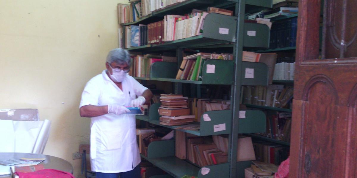 El trabajo de los expertos ya comenzó en la Biblioteca Pública de Buga