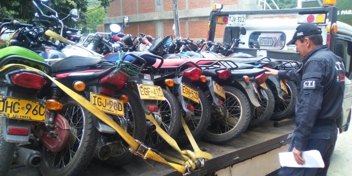 En Dagua (Valle), la Fiscalía inició medidas de embargo de 111 motos que banda 'Los Motorratones' estaría usando para distribuir drogas ilícitas.