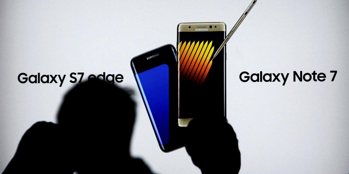 Samsung sacó a la venta su "phablet" de alta gama 
Galaxy Note 7 el 19 de agosto de 2016.