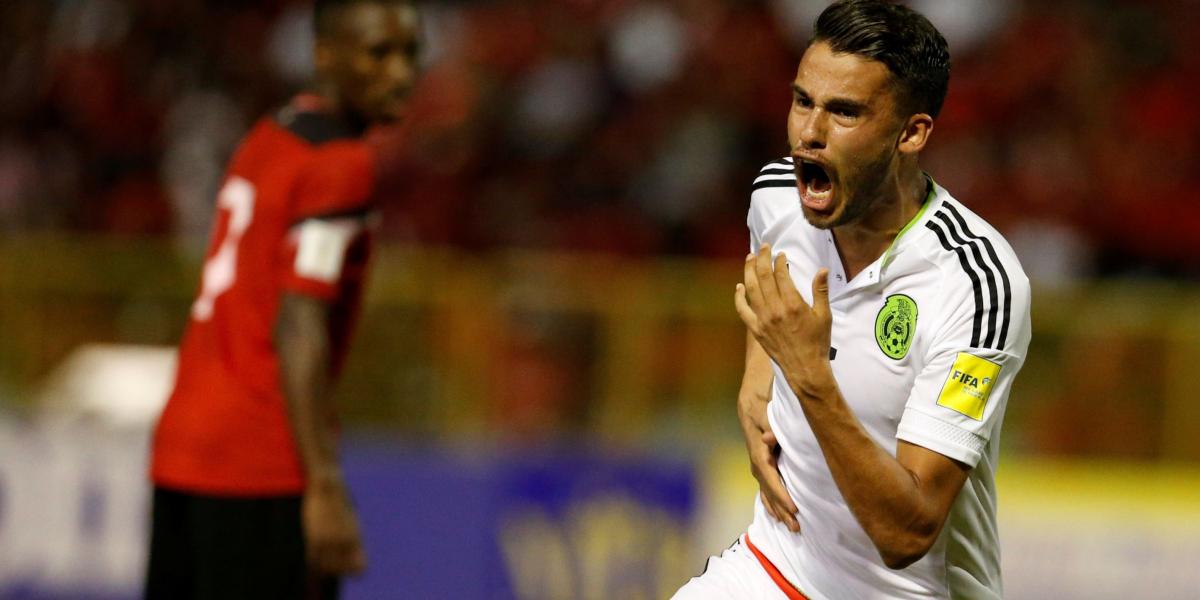 Diego Reyes convirtió en el minuto 58 el único tanto del partido en el triunfo de México en su visita a Trinidad y Tobago.