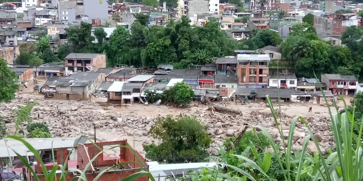 Las calles inundadas son la constante en la capital de Putumayo.