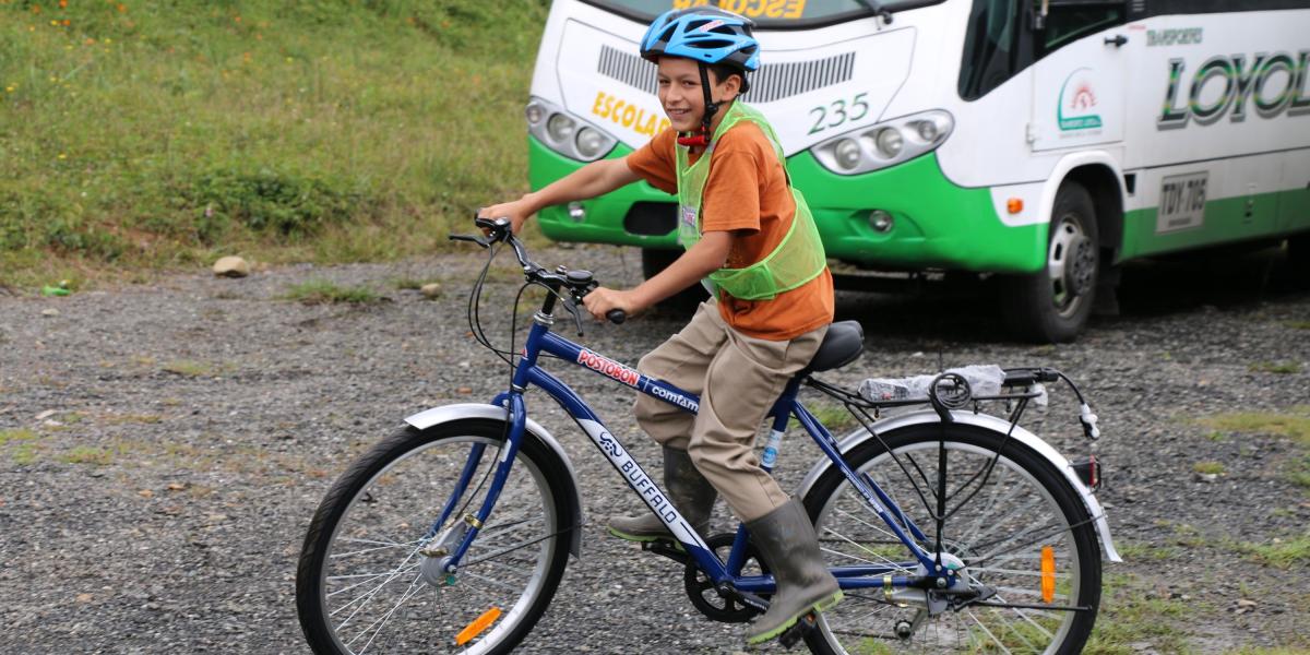 Con las ‘bicis’, los niños reducirán sus tiempos de desplazamiento en un 60 por ciento.