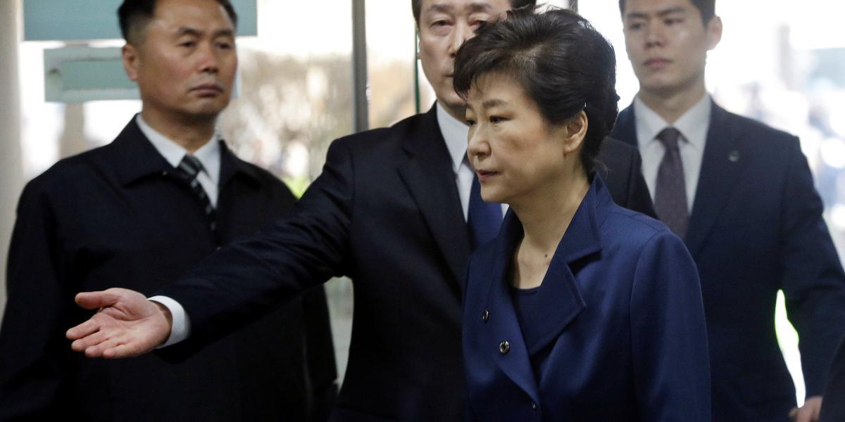 La expresidenta Park Geun-hye se encuentra en prisión.