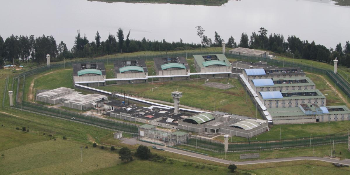 Imagen panorámica de la cárcel de Combita.