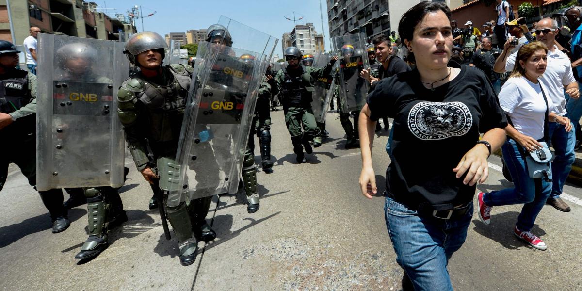 Algunos manifestantes aseguraron haber sido agredidos. Piden que Maduro deje el Gobierno.