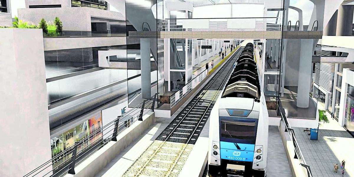 El metro elevado de Bogotá tendrá 15 estaciones.