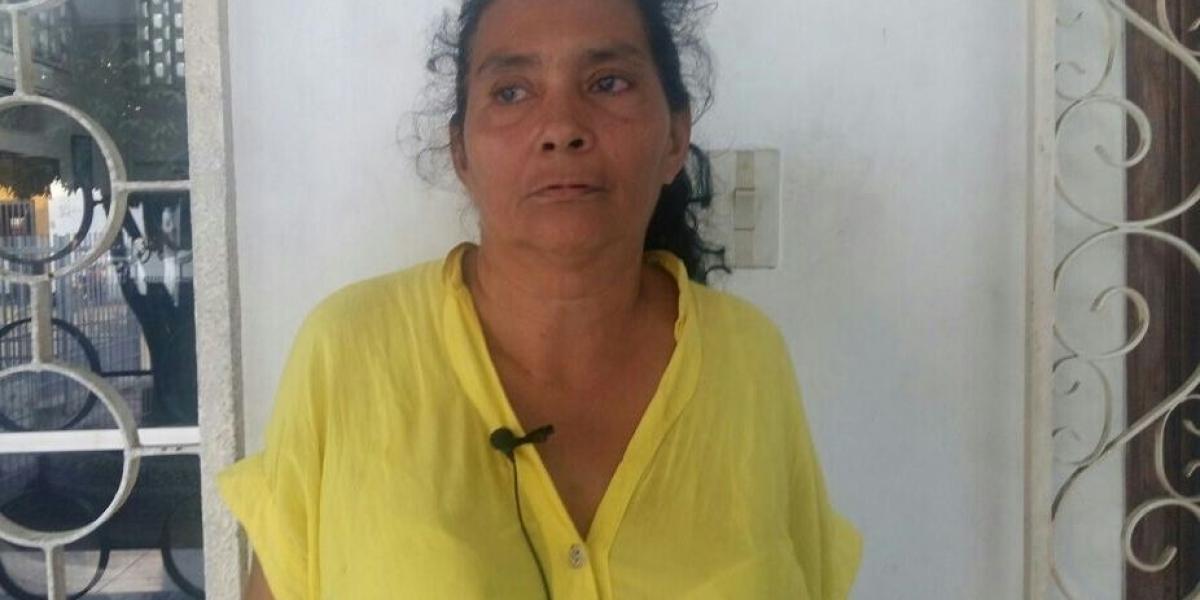 Elsa María Miranda Salgado, una mujer analfabeta de Montería, es la mujer afectada tras no cumplir como jurado de votación el año pasado.
