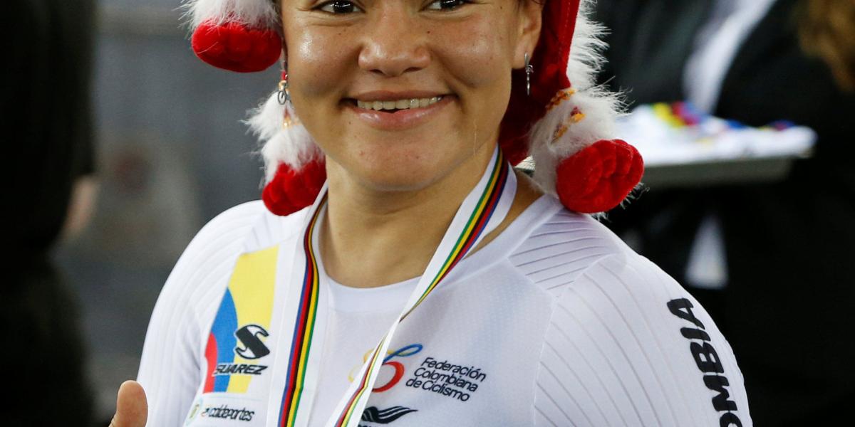 Marta Bayona, ciclista colombiana.