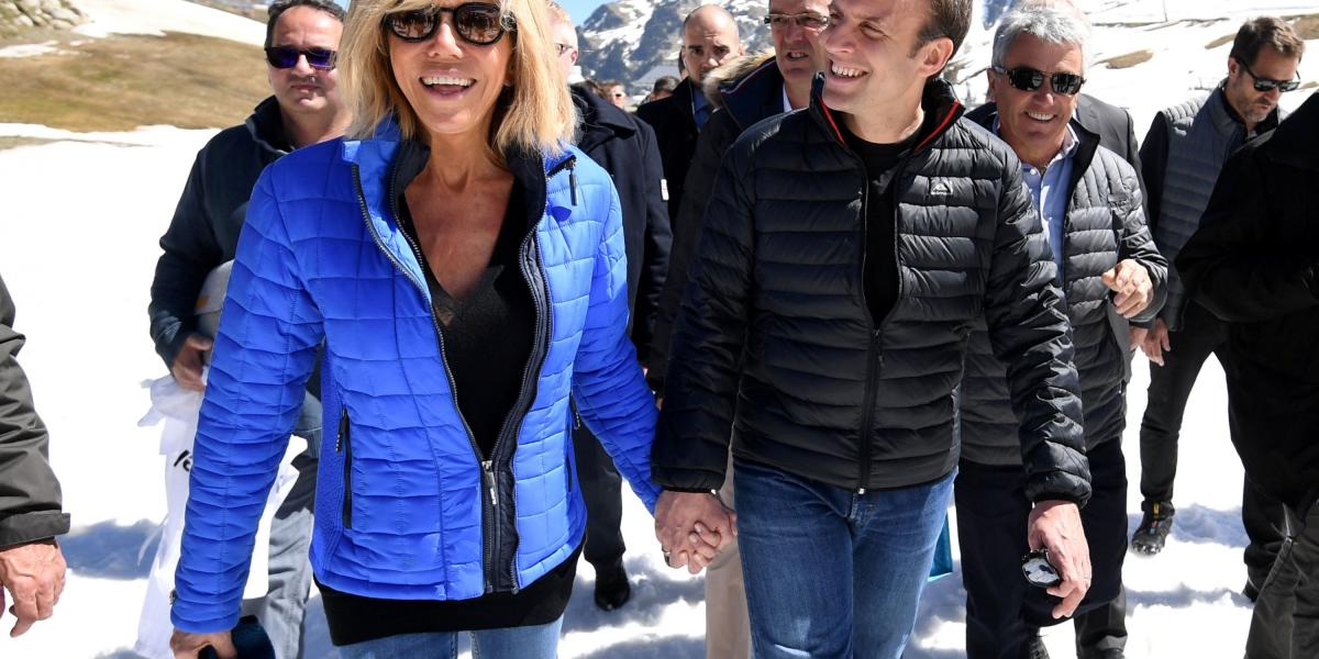 En varios eventos públicos se les ha visto juntos a Brigitte Trogneux y Emmanuel Macron.