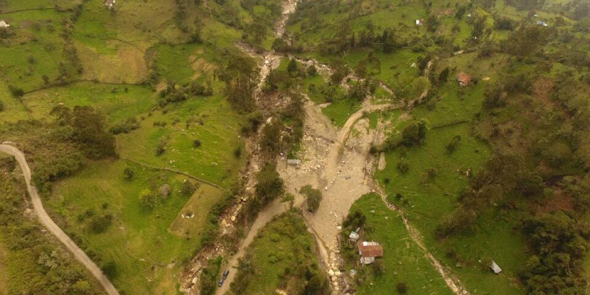En febrero, la creciente súbita de tres afluentes que pasan por las veredas Yonama y el Zaque destruyeron 7 casas.