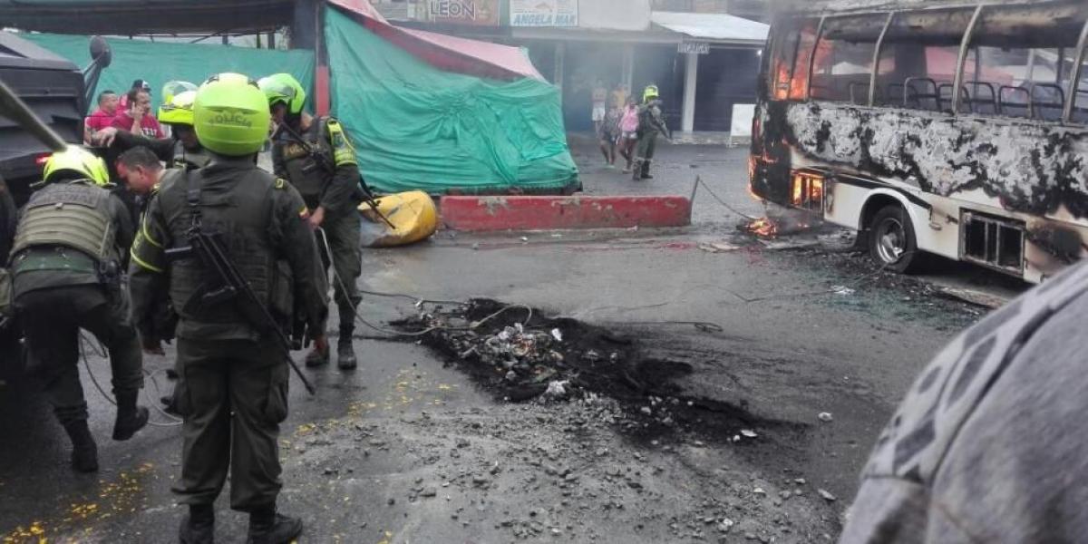 Los disturbios en Llorente (Tumaco) enfrentaron a la Fuerza Pública con los cocaleros.