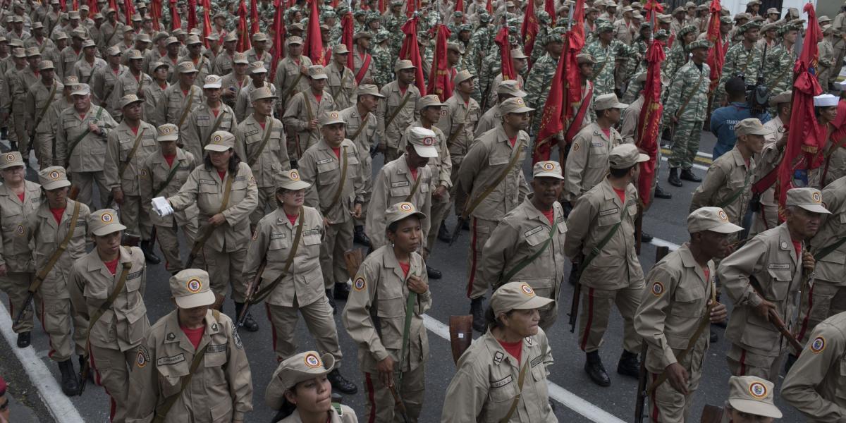 Este lunes, el presidente Nicolás Maduro aprobó un plan para expandir a 500.000 los miembros de la Milicia Bolivariana.