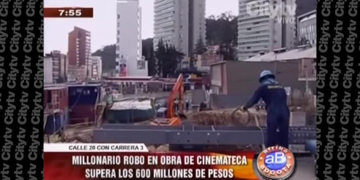 Millonario robo a la construcción de la nueva Cinemateca Distrital