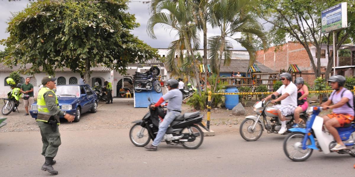 En Palmira (Valle) hay una alta circulación de motocicletas.