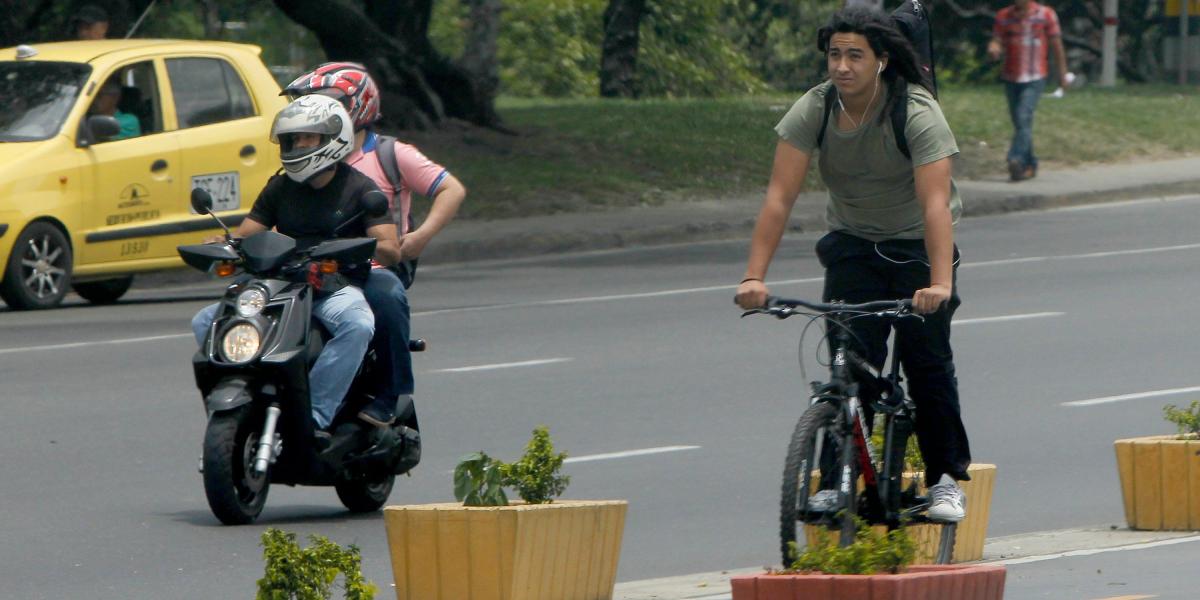 Medellín tuvo este año una iniciativa de día sin carro, llamada #DíaSinCarroPorConvicción