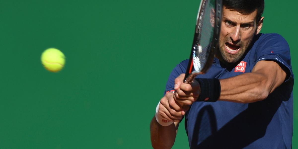 Djokovic sufrió más de la cuenta para manetenerse con vida en el torneo de Montecarlo.
