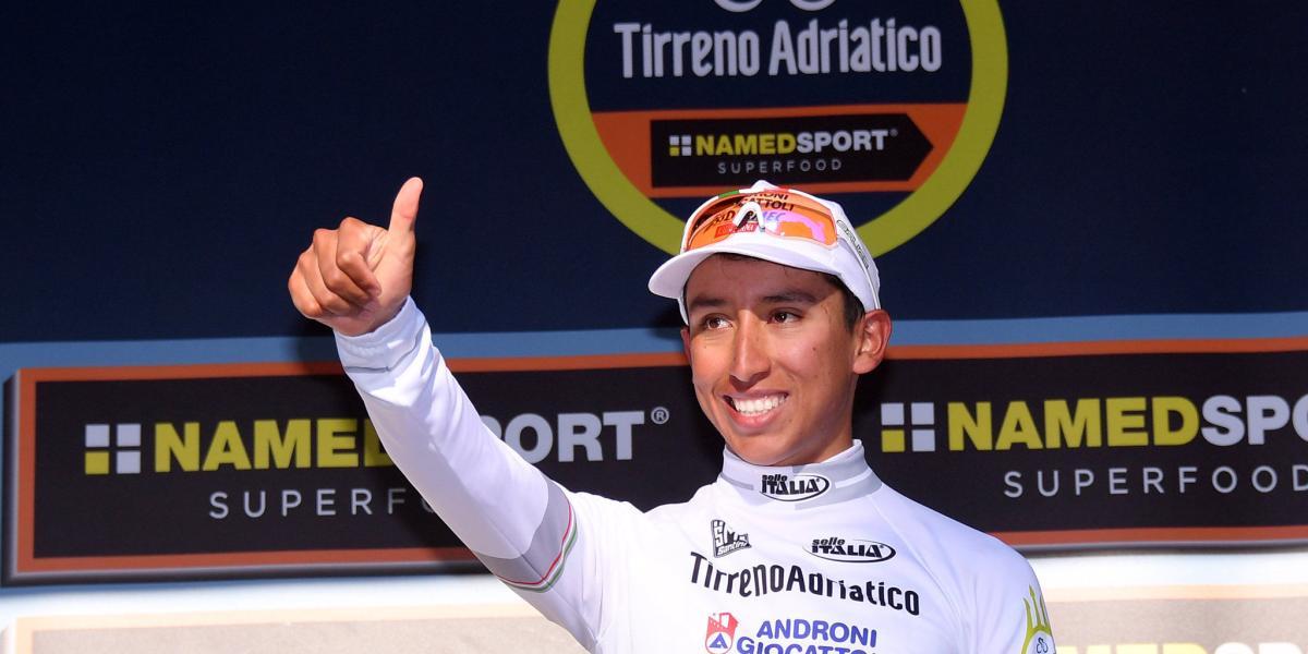 El colombiano Egan Bernal ocupó la casilla novena en la clasificación general del Tour de los Alpes