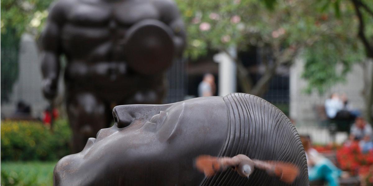 El Museo de Antioquia realizará hoy una jornada de limpieza de la Plaza Botero, de las esculturas y de su entorno a las 7:00 a. m.