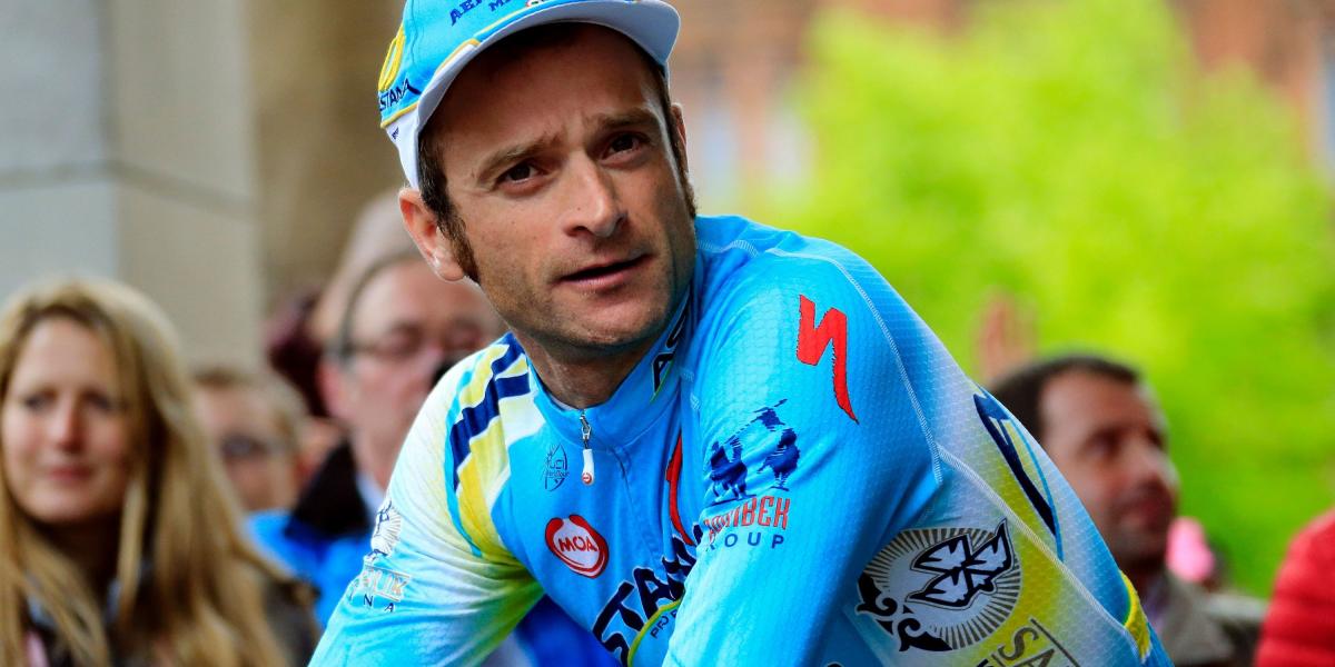 Michele Scarponi, fallecido ciclista italiano.