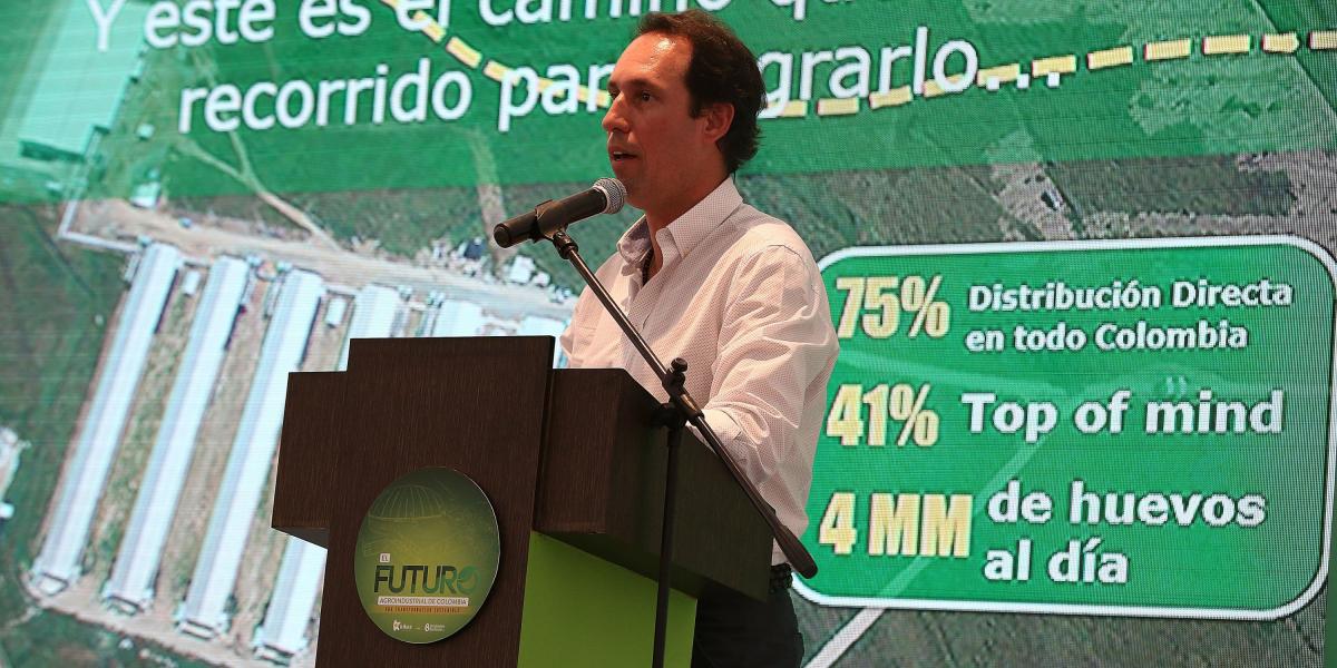Juan Felipe Montoya Muñoz, presidente de Huevos Kikes