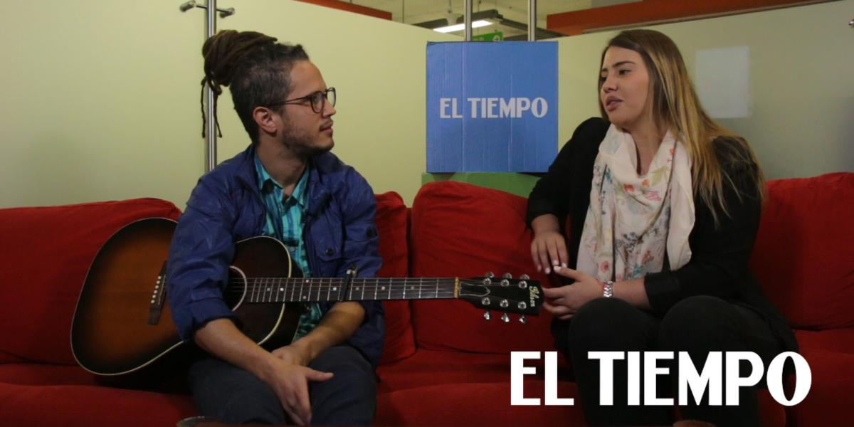 El artista canta el sencillo de su nuevo video en entrevista para EL TIEMPO