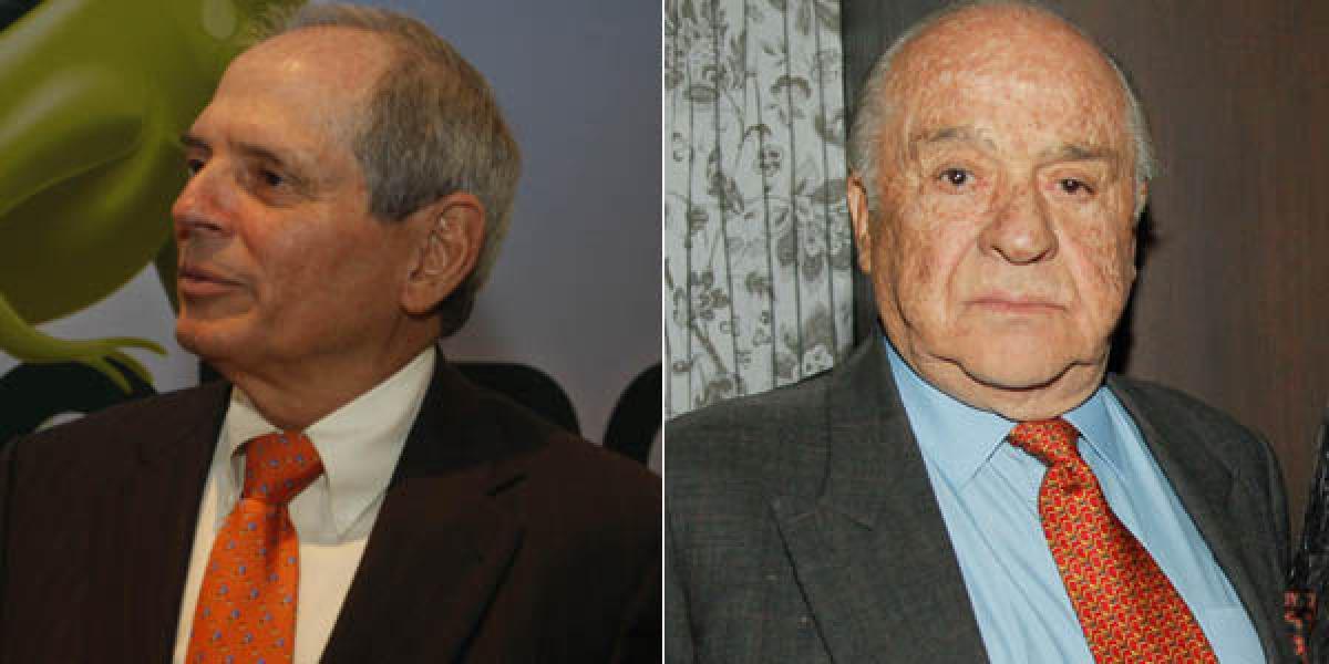 Exministro de Minas, Hernán Martínez, y el empresario Fabio Echeverry.