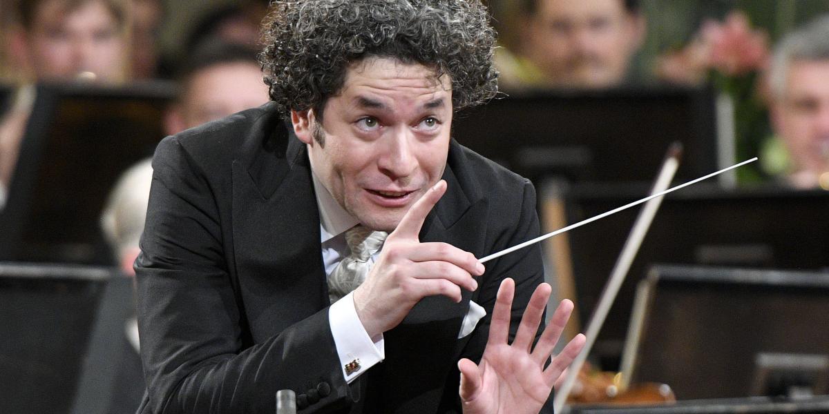 Gustavo Dudamel, director de la Filarmónica de Los Ángeles y que ha conducido en varias ocasiones a la Orquesta Sinfónica Simón Bolívar.