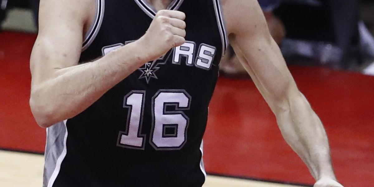 Paul Gasol, jugador de los Spurs de San Antonio.